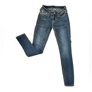 True Religion Sz:25 Curvy Skinny True Religion Blue Jeans
